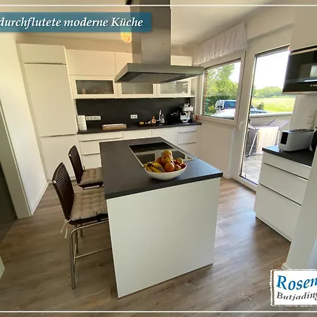 Nordseeurlaub Im Hochwertigen Feriendomizil Rosenhuus Mit Sauna Und Kamin Im Idyllischen Butjadingen Exterior photo