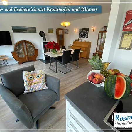 Nordseeurlaub Im Hochwertigen Feriendomizil Rosenhuus Mit Sauna Und Kamin Im Idyllischen Butjadingen Exterior photo